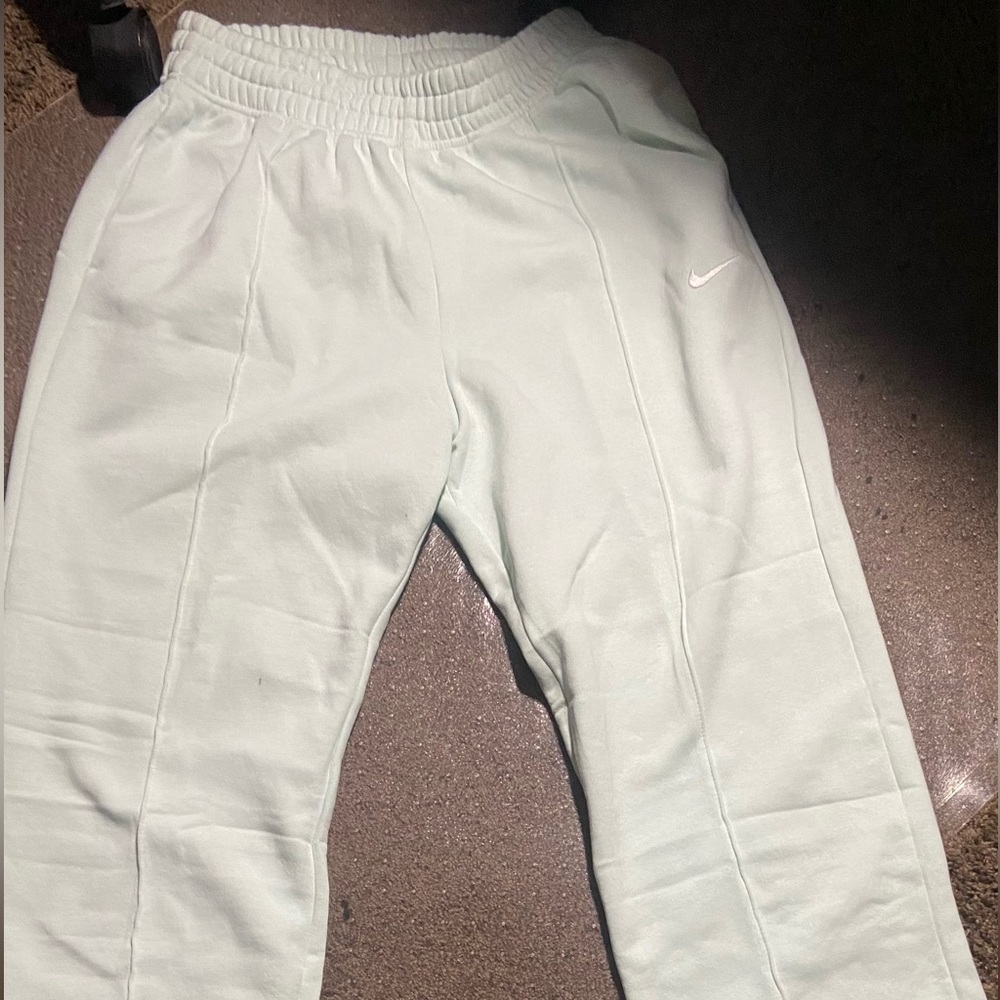 TOOTHPASTE BLUE MENS LOOSE FIT ELASTIC SWEATS